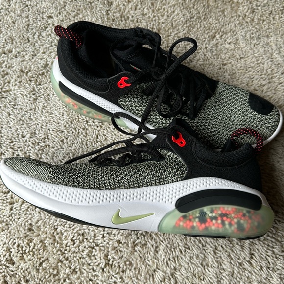 Nike Other - Nike Joyride Run Flyknit- Black Olive Aura mens 8.5